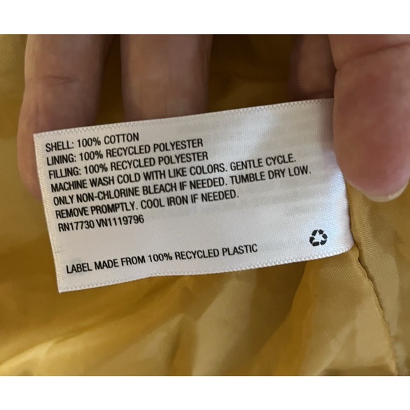 Universal Thread Women’s Quilted Corduroy Jacket XL Golden Mustard Layers Warm - Picture 6 of 13